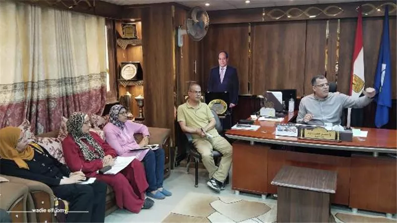 مدير تعليـــم دميـــاط.. نعمل على ترتيب مدارسنا من الداخل