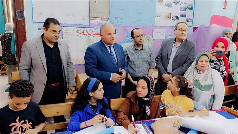 مدير تعليم الفيوم يشهد فعاليات مبادرة 