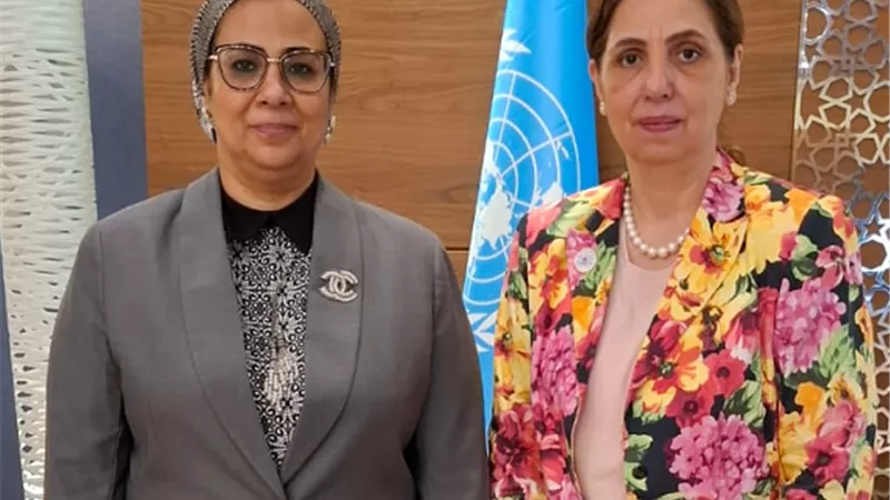 أمل عمار تلتقى الأمينة التنفيذية للجنة الاقتصادية والاجتماعية لغرب آسيا