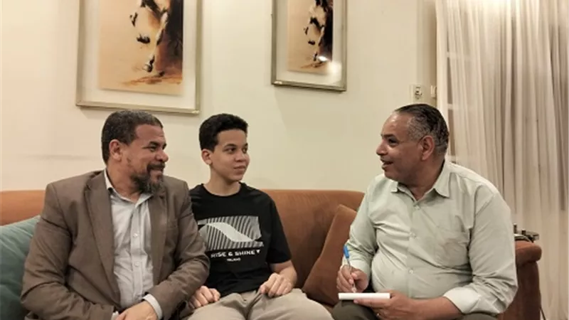 مالك صلاح معروف الاول مكرر في إعدادية أسيوط: اتمني دخول كلية الطب