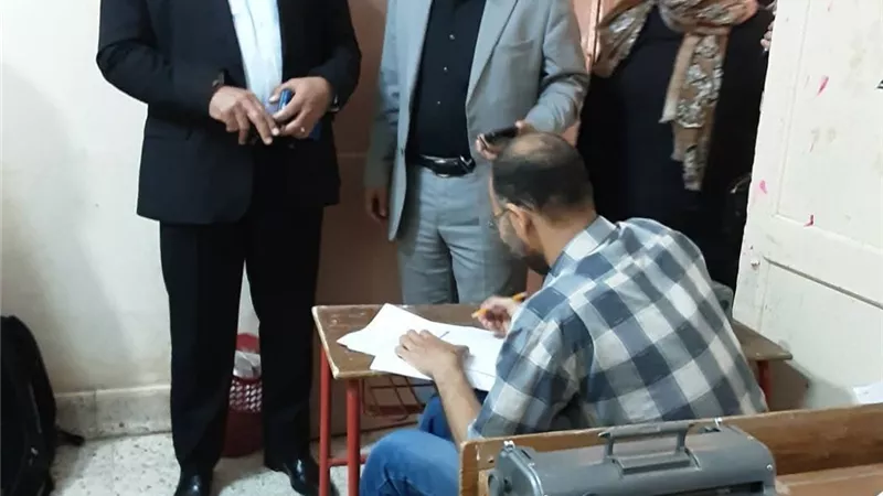 تدريب معلمي مدرسةالنورللمكفوفين على استخدام ماكينات بيركنزبرايل