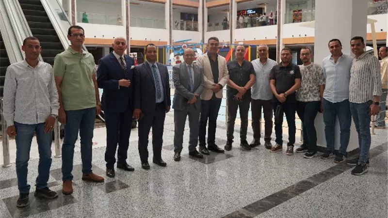 قيادات جهاز سوهاج الجديدة تشارك فى أول مشروع ترفيهى من نوعه بالمدينة