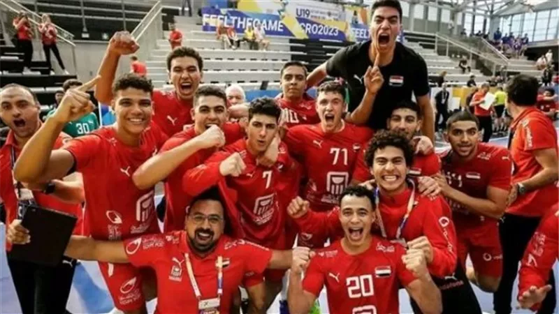 منتخب شباب اليد يهزم سلوفينيا 33-30 وينافس على المركز الخامس بكأس العالم
