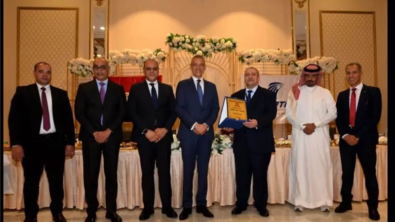 مصر للطيران إحتفلت بإنتهاء موسم الحج
