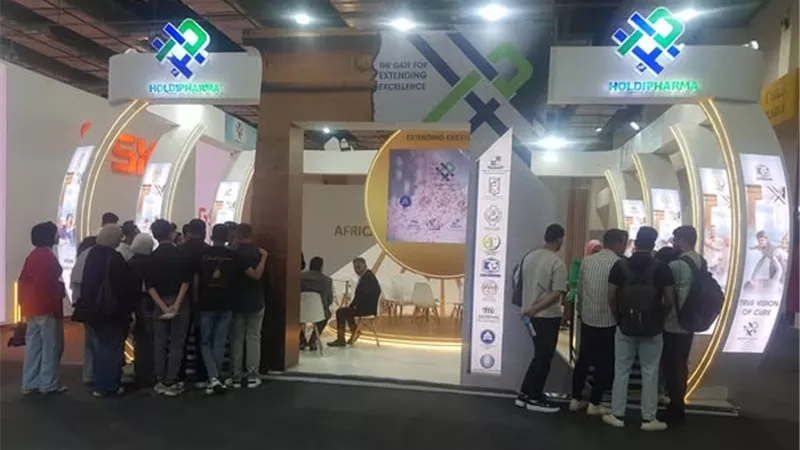 مشاركة متميزة لشركات وزارة قطاع الأعمال العام في معرض صحة إفريقيا