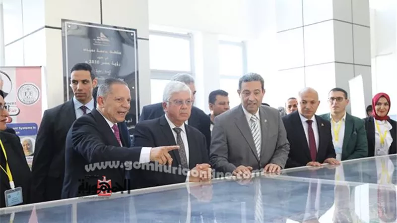 عاشور و الشهابي يتفقدان دمياط الأهلية وحمدان يشكر الرئيس السيسي