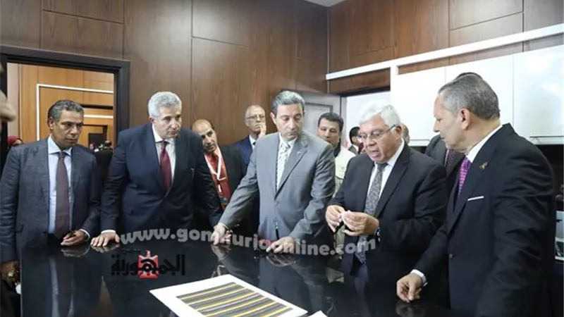 عاشور والشهابي وحمدان يتفقدون المستشفى الجامعي والطلابي بدمياط