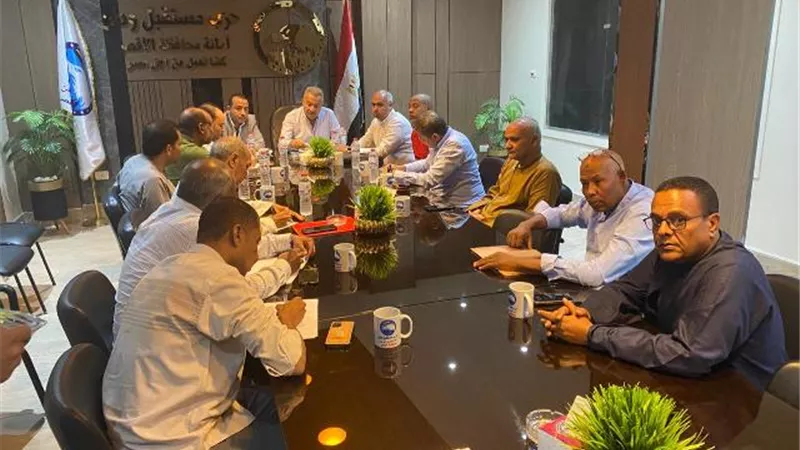 اجتماع تنظيمى لحزب مستقبل وطن بالأقصر لمناقشة خطة العمل
