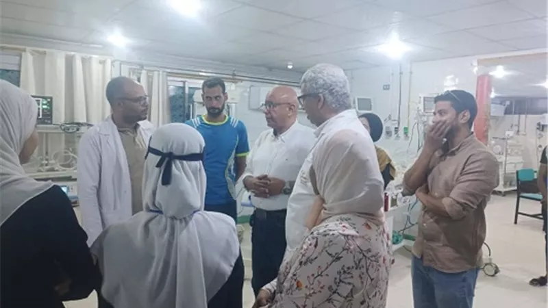 وكيل صحة قنا ينفي إخلاء قسم الحضانات بالمستشفى العام