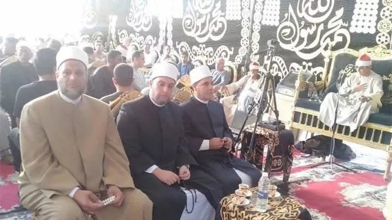 وفد أزهري يعزي أهالي فتيات كفر السنابسة في المنوفية