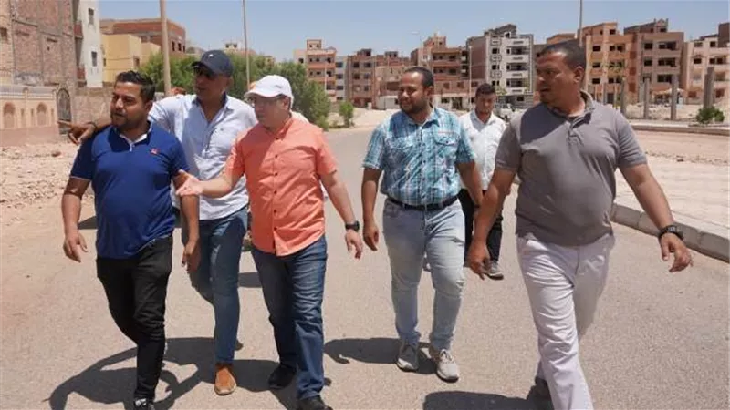 رئيس جهاز قيادات سوهاج الجديدة يتفقد أهم الخدمات الميدانية فى المدينة
