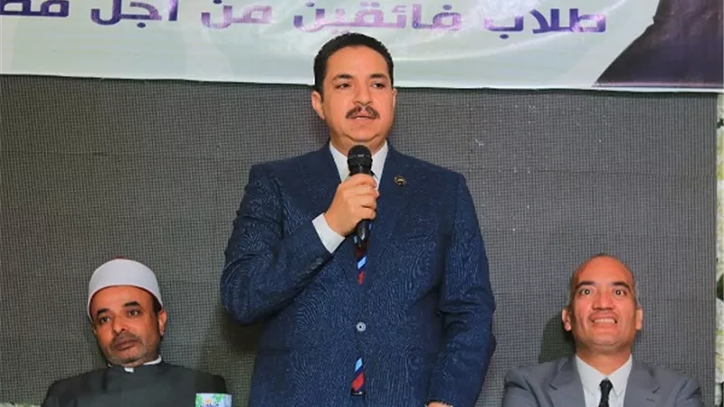 مستقبل وطن مركز المنيا يكرم الطلاب المتفوقين بالشهادة الإعدادية