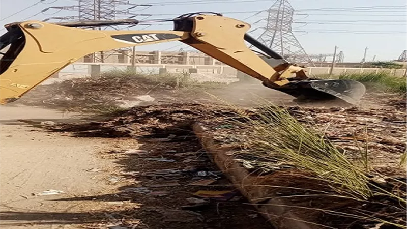 رفع 45 طن قمامة ومخلفات خلال حملات نظافة شمال مدينة الأقصر