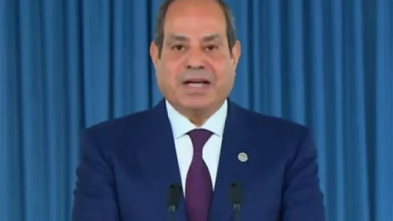 الرئيس السيسى :السلام بالشرق الأوسط لن يتحقق إلا بقيام الدولة الفلسطينية