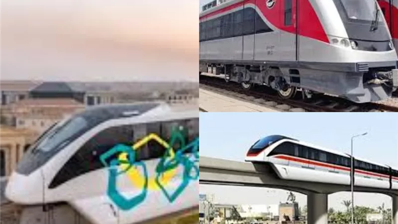 القطار الكهربائى الخفيف.. طفرة فى النقل النظيف