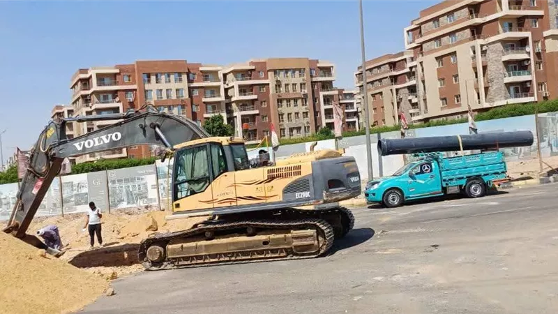 أحمد رشاد: مشروع صرف جديد بدار مصر في مدينة العبور