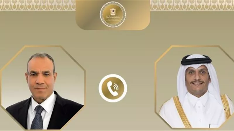 وزير الخارجية يبحث مع نظيره القطري تطورات الأوضاع بالمنطقة