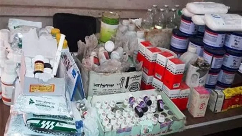 ضبط 359 عبوة أدوية بيطرية متنوعة الأصناف مجهولة المصدر بالغربية