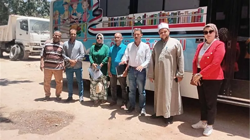 مواصلة فعاليات وأنشطة مكتبة مصر العامة بقرى مركز أسيوط
