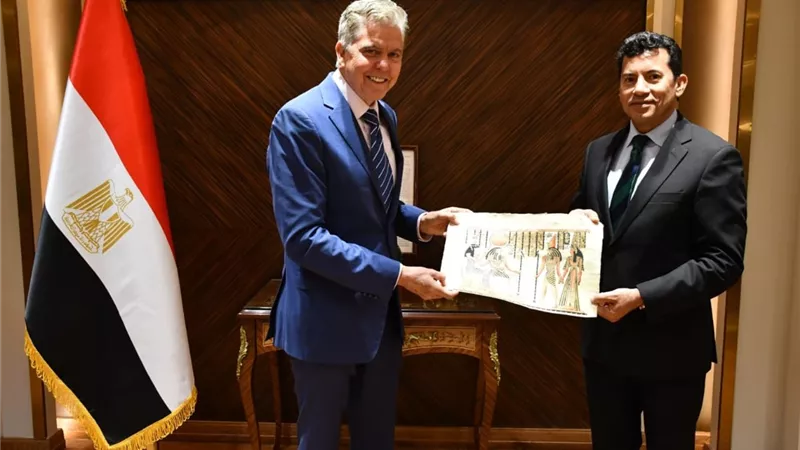 وزيرالرياضة:مستعدون لتنظيم سلسلة بطولات كأس العالم للخماسي الحديث