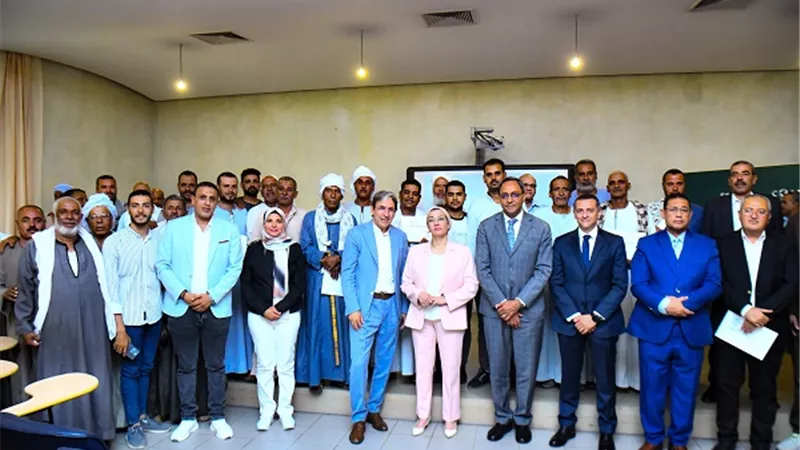 وزيرة البيئة تشارك فى إحتفالية أبطال المناخ من المزارعين المصريين