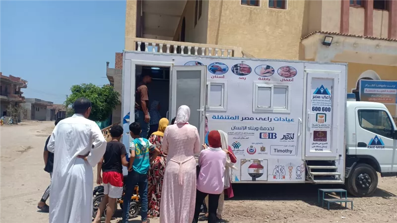 استمرار القوافل الطبية المجانية بقرى كفر الشيخ