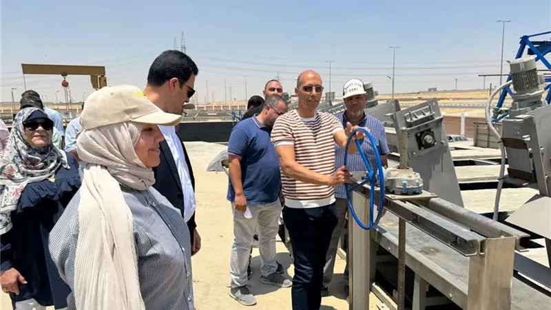 رئيس الجهاز: محطة صرف حديثة تدعم ري المسطحات بالقاهرة الجديدة