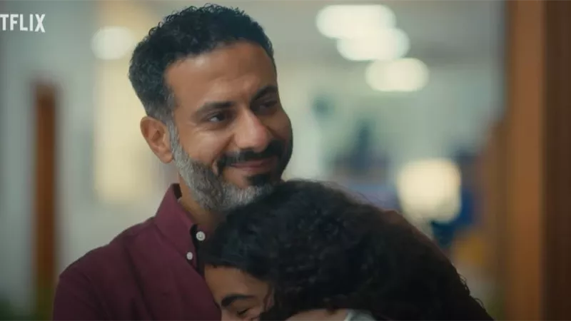 محمد فراج يواجه تحديات تربية طفليه بعد وفاة زوجته فى إعلان كتالوج