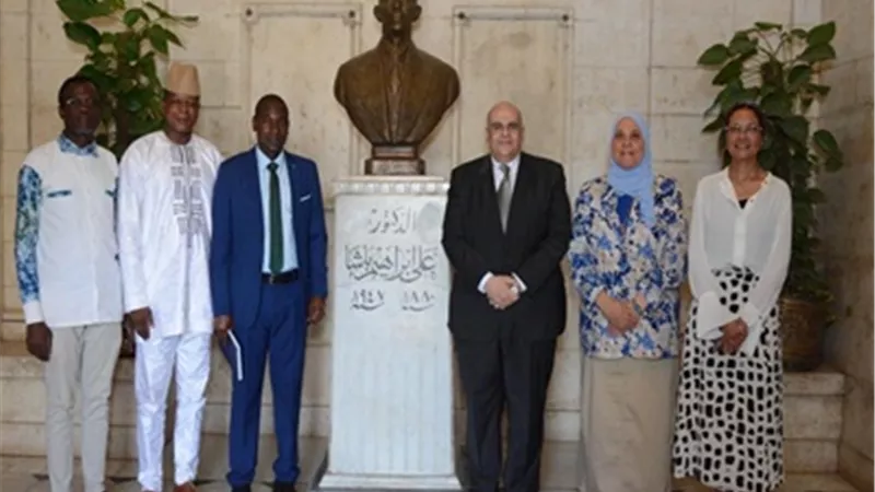 كلية طب قصر العيني تستقبل وفد سفارة بوركينا فاسو