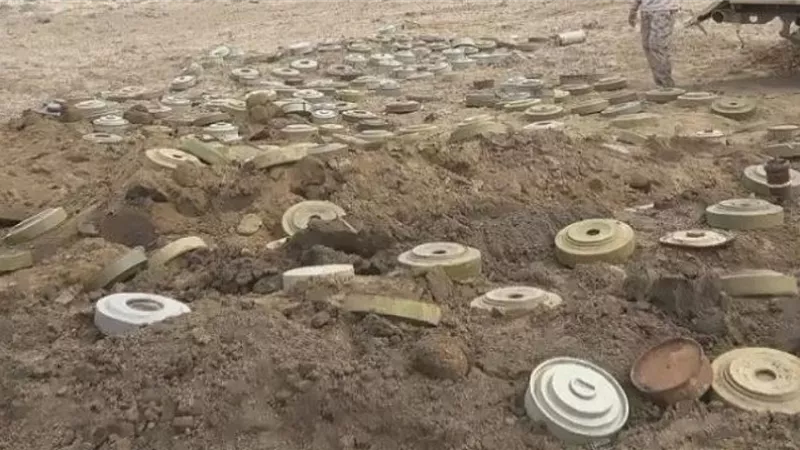 110 مليون لغم حول العالم..40 % منها في العالم العربي