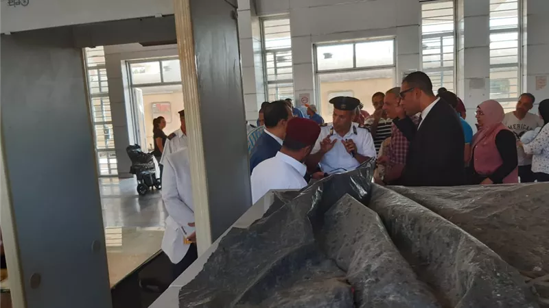 نقل النواب تنتقد عمليات التطوير بمحطة قطار مرسي مطروح خلال زيارتها التفقدية