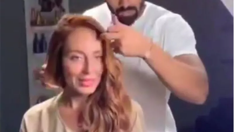 لوك جديد لريهام سعيد .. فيديو