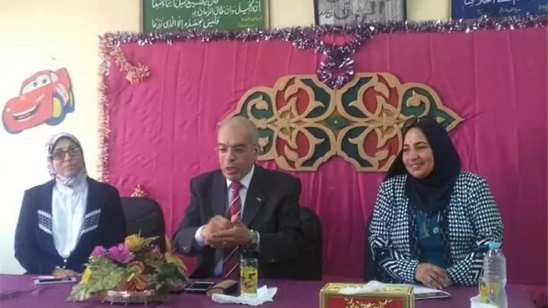عجلان يتابع استعدادات كفر شكر التعليمية للعام الدراسى الجديد