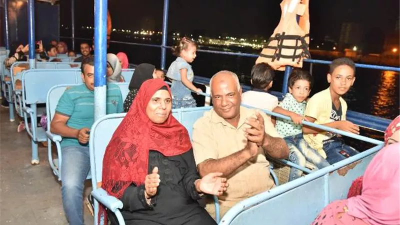 مشروع العبارات النهرية متنفس يسعد أهالي اسيوط ..صور