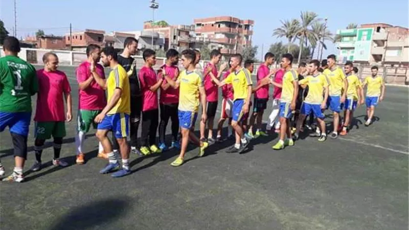 إشتعال منافسات دورى مراكز الشباب فى كفر الشيخ ..صور