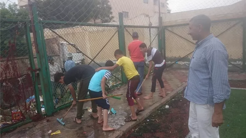 انطلاق مبادرة شارك ونظف بمركز شباب كوم الفرج بالبحيرة .. صور