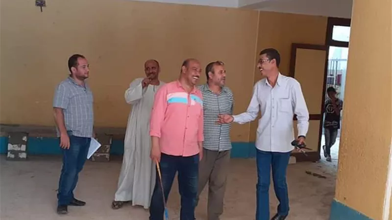 حملة تفتيشية علي الوحدات الصحية والمدارس بمركز منفلوط بأسيوط