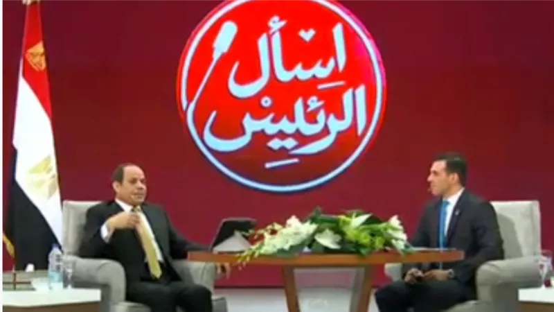 السيسي : تم استخدام مواقع التواصل الاجتماعي بشكل سلبي واحداث اضطرابات في الدولة