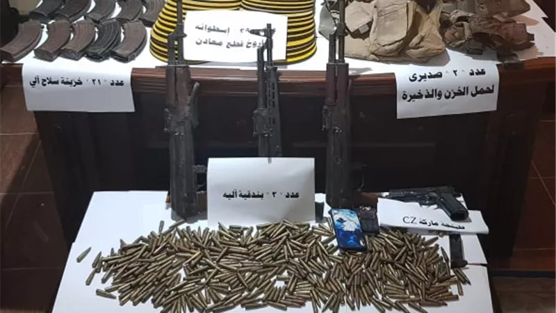 احباط مخطط ارهابى جديد ومقتل افراد الخليه واصابة ضابط بجلبانة شمال سيناء .. فيديو وصور