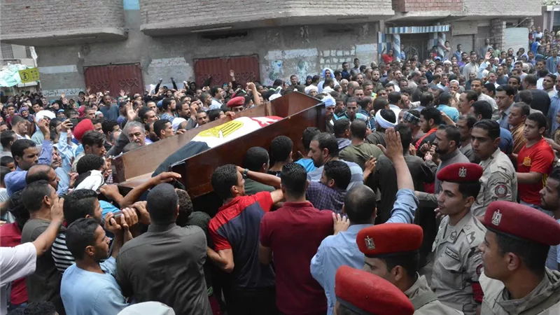 سمالوط تودع شعيد الواجب
