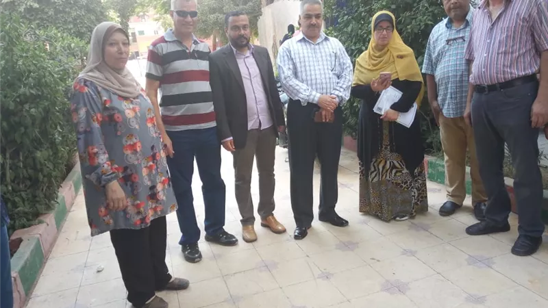 وكيل تعليم المنوفية: نقل كنترول الدبلومات من التجريبية للتجارة بنات بقويسنا