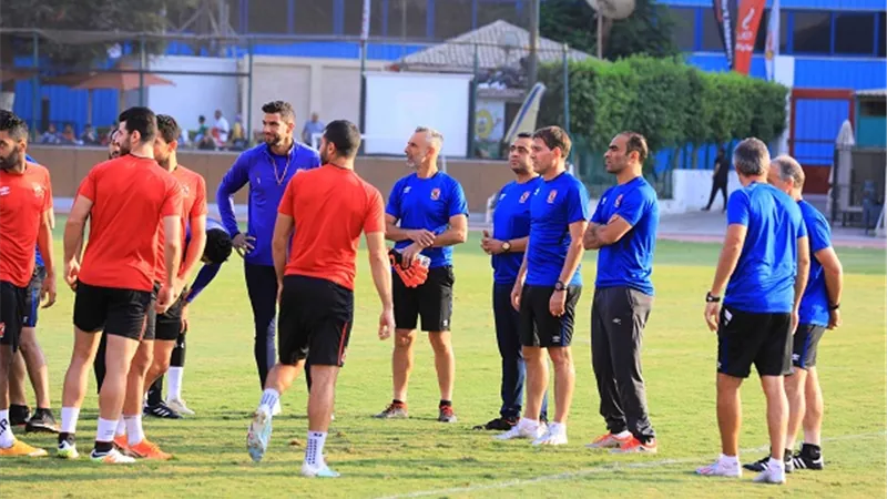 الاهلى يتدرب فى التيتش اليوم استعدادا للسوبر
