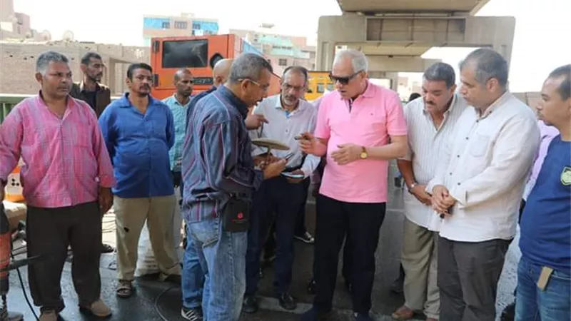 رادارات حديثة وكاميرات مراقبة ومطبات هوائية بمحور صفط اللبن بالجيزة