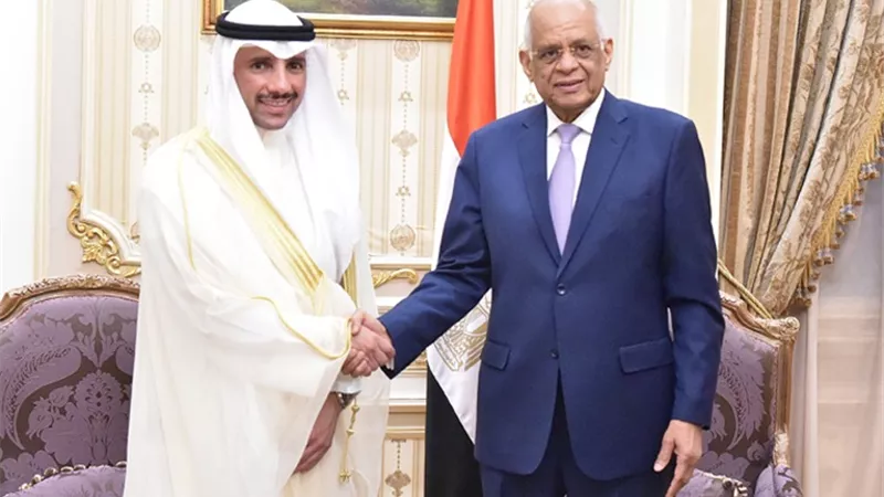 د.على عبد العال يلتقى رئيس مجلس الأمة الكويتى .. صور