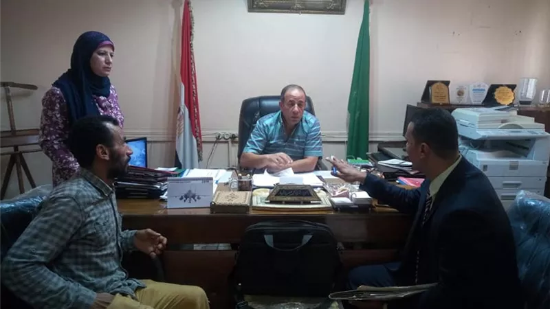 حملات نظافة ورفع الاشغالات حول المدارس بقويسنا.. صــــور
