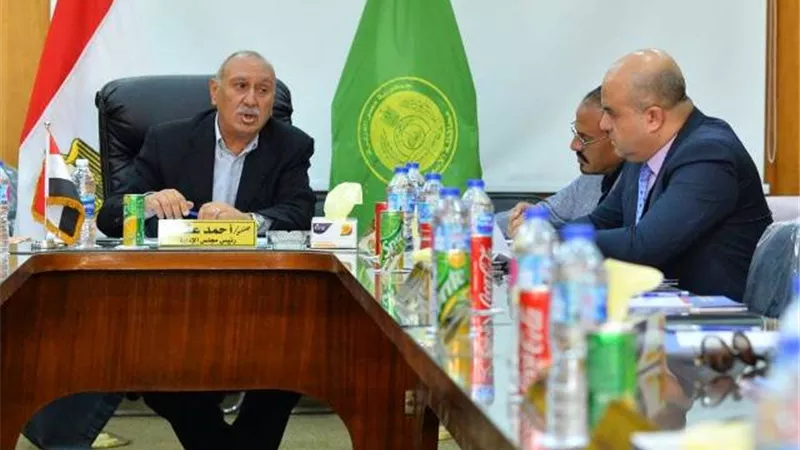 مجلس ادارة غرفة تجارة الإسماعيلية يناقش تعظيم الموارد المالية ..صور