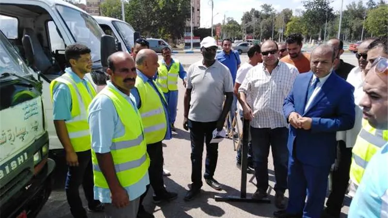 طوارئ واستعدادات بشركة مياة القناة للشتاء والسيول بالصور