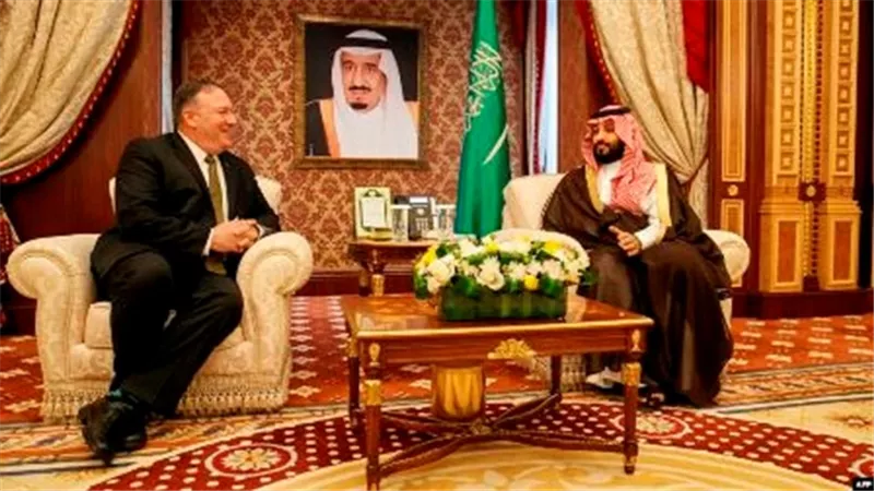 لمواجهة الأعمال العدوانية لإيران.. «بومبيو» يلتقي ولي العهد السعودي