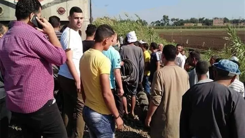 تعطل حركة القطارات على خط القاهرة منوف طنطا بسبب جرار زراعى