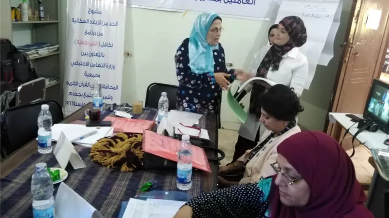 التدريب الأول لأطباء مشروع 